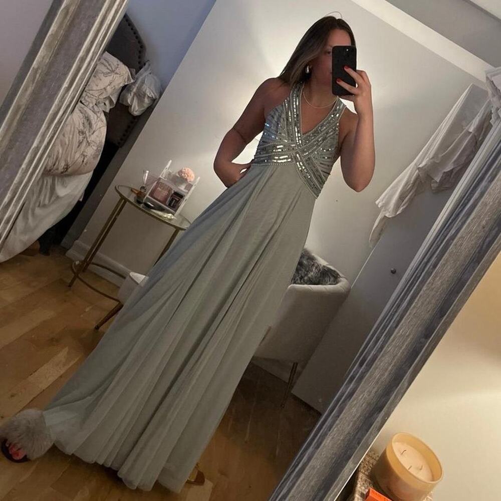 Asos design light blue and